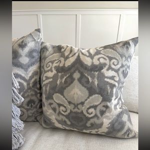 SET OF 3 POTTERY BARN 24"x24" PILLOW COVERS